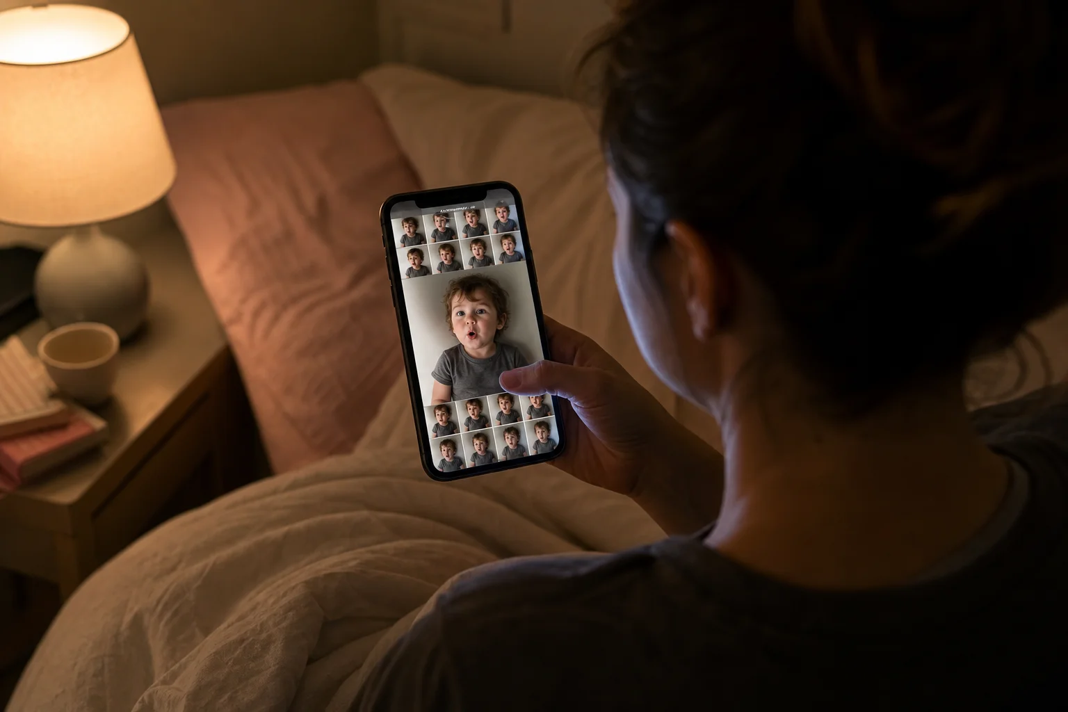 The camera roll kept the expression, but not always the words, sound, date, or feeling that made the moment matter.