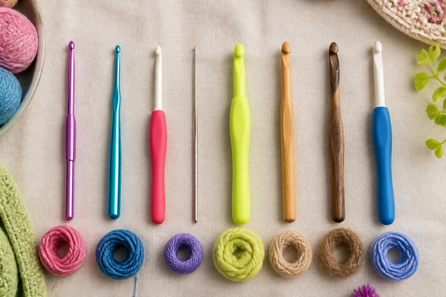 Eight hooks, eight personalities: the right one depends less on the label and more on your yarn and your hands.