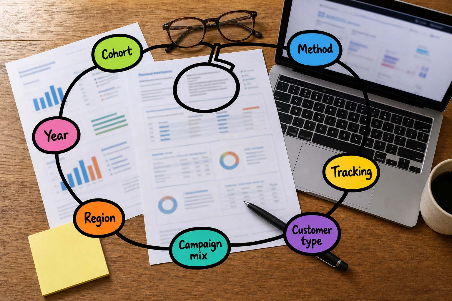 A benchmark is only useful after you check the cohort, timing, market, campaign mix, tracking setup, and methodology behind it. A benchmark is only useful after you check the cohort, timing, market, campaign mix, tracking setup, and methodology behind it.