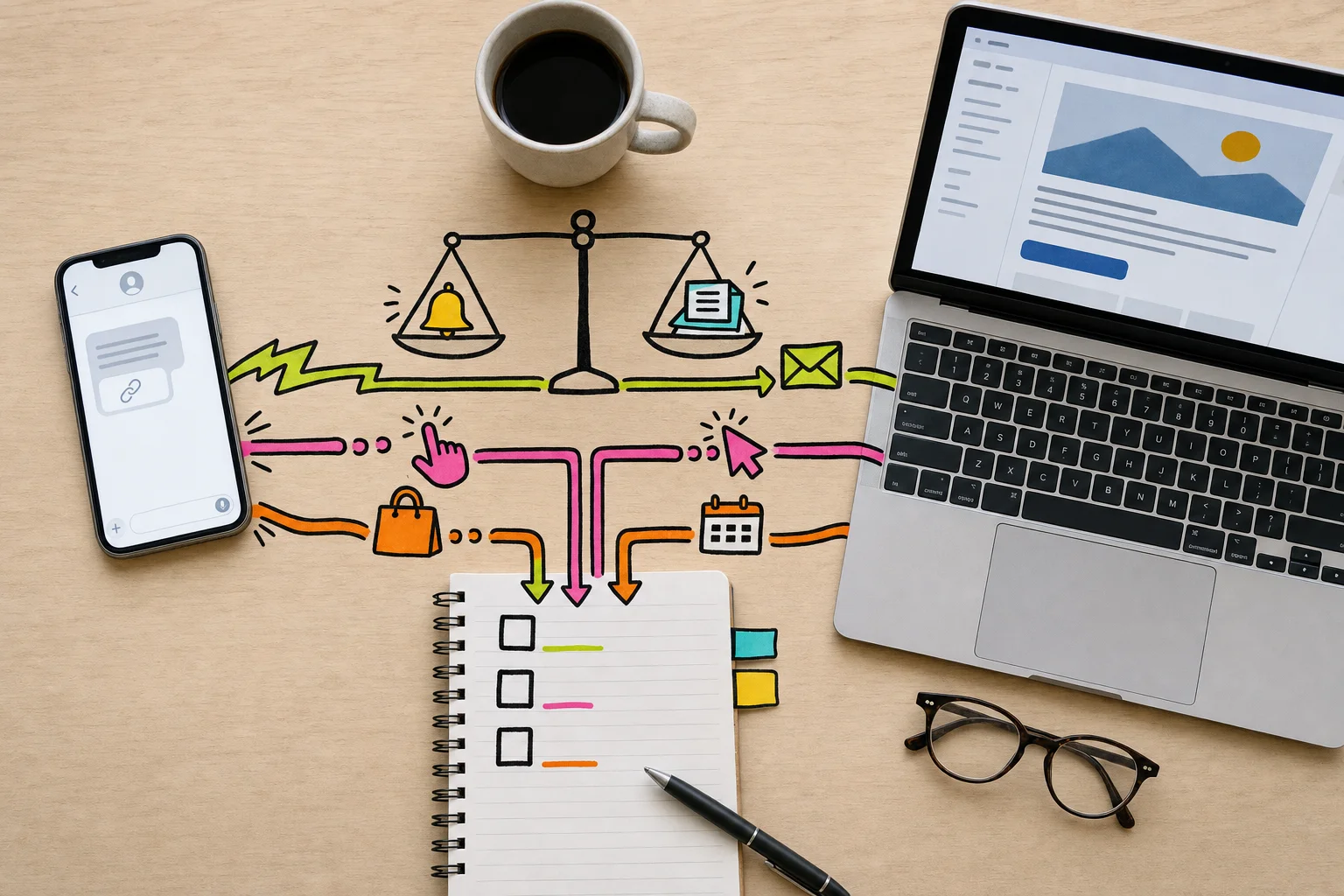 SMS can win on immediacy while email can win on depth, so compare attention, clicks, and conversion context separately. SMS can win on immediacy while email can win on depth, so compare attention, clicks, and conversion context separately.