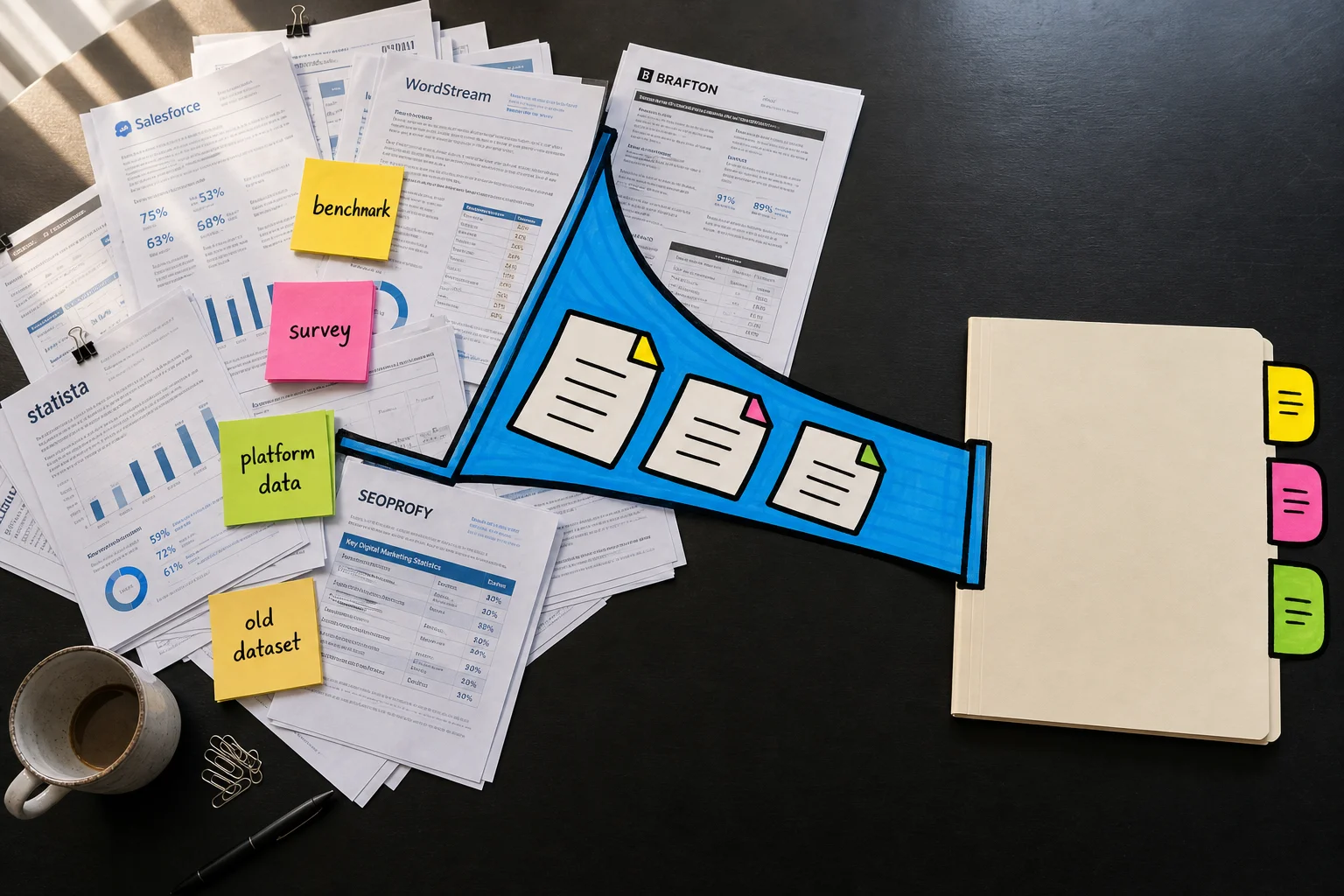 Useful statistics need structure, source context, and separation from the roundup pile. Useful statistics need structure, source context, and separation from the roundup pile.