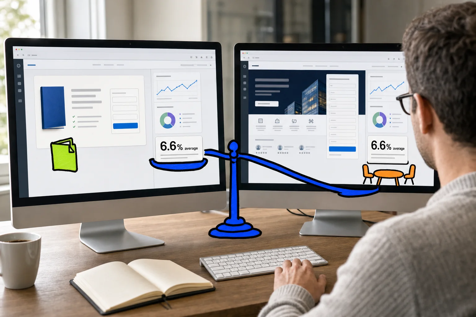 The same conversion benchmark can mean very different things for a free ebook and an enterprise demo request. The same conversion benchmark can mean very different things for a free ebook and an enterprise demo request.