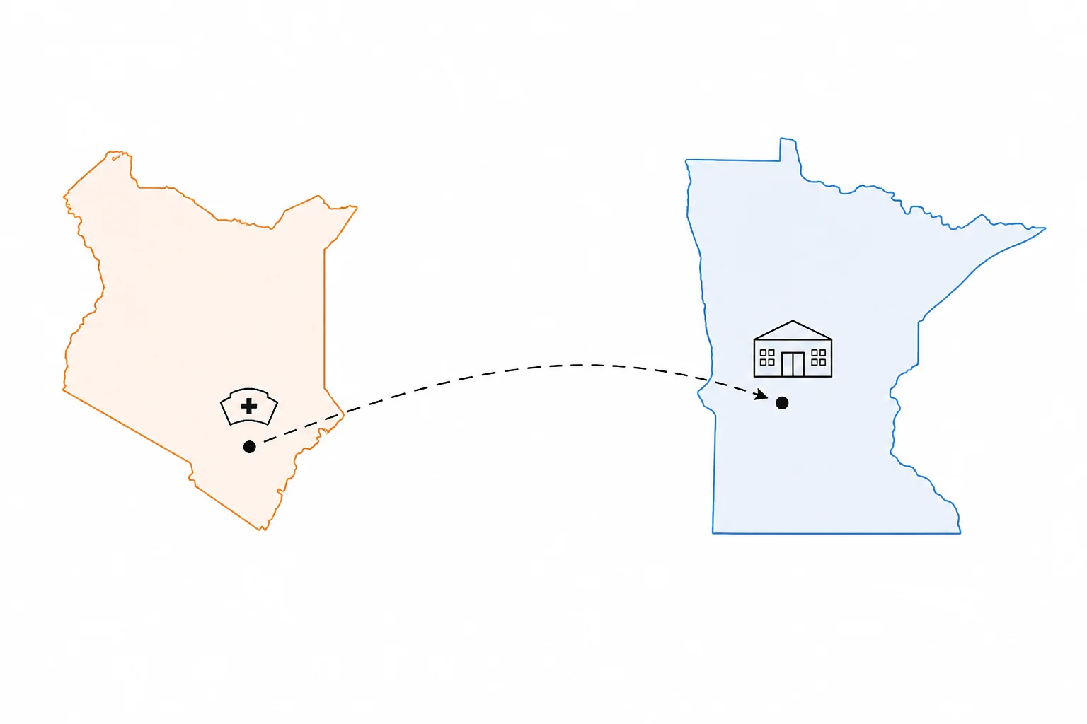 Global Care Recruiters connects nurse candidates in Kenya with senior care employers in Minnesota, including founding partner Guardian Angels Senior Services.