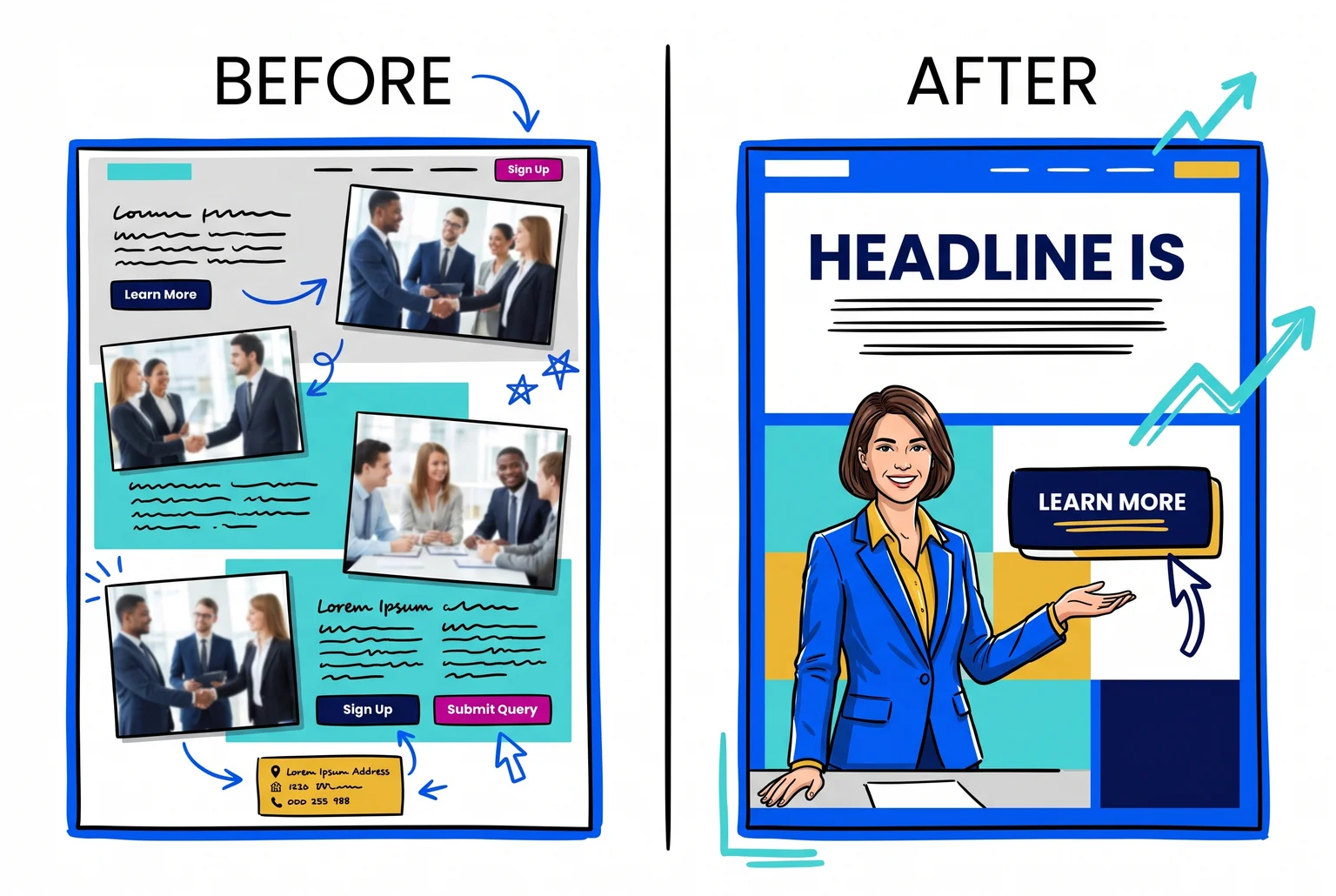 A website audit usually comes down to one question: can a visitor tell who you serve and what to do next within a few seconds.