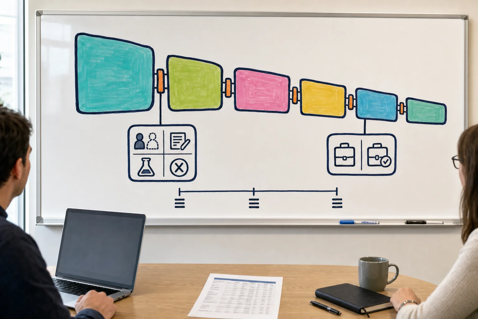 Benchmarks only become useful after every funnel stage means the same thing in your CRM math. Benchmarks only become useful after every funnel stage means the same thing in your CRM math.