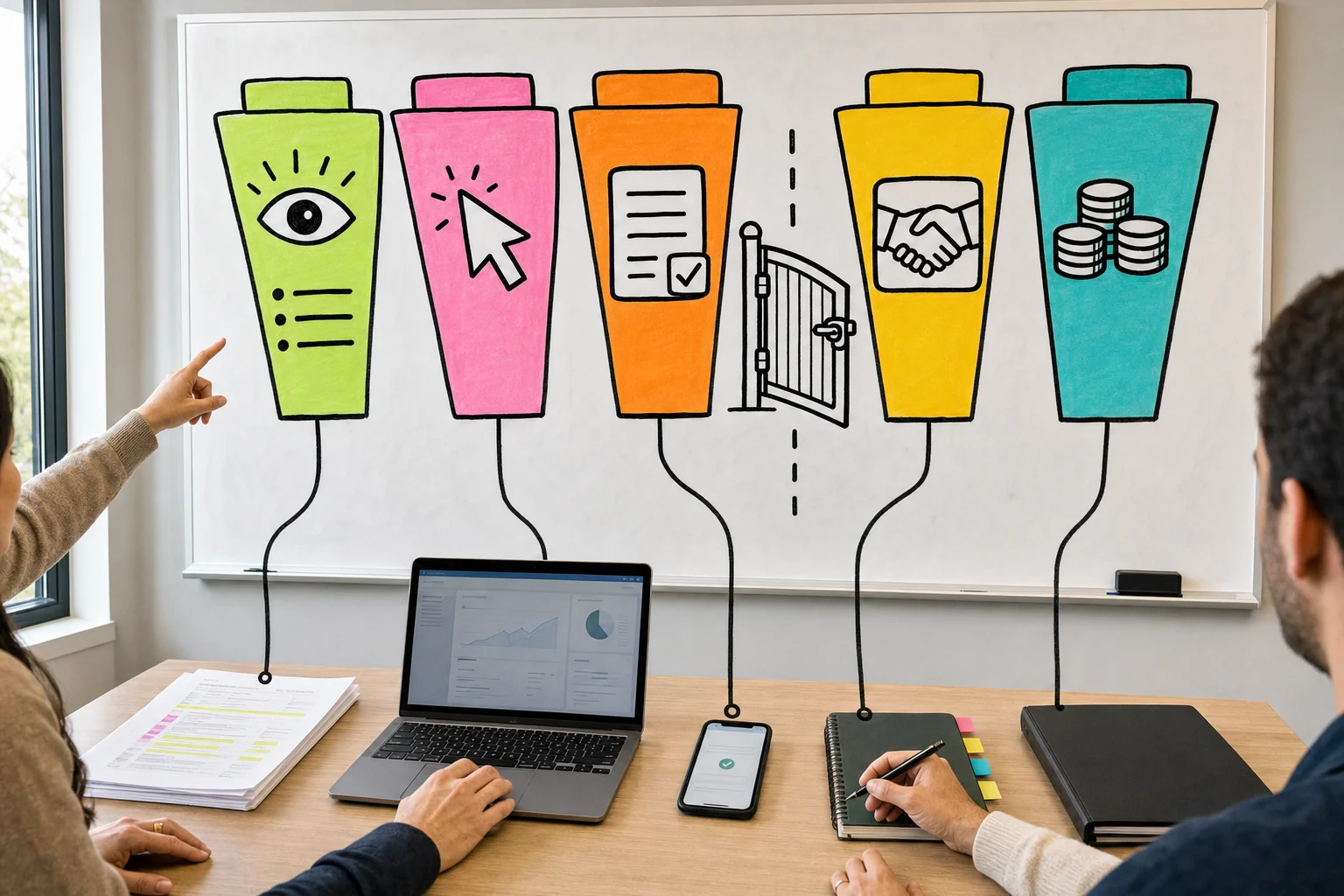 A strong content dashboard keeps visibility, traffic, action, pipeline, and revenue in separate lanes. A strong content dashboard keeps visibility, traffic, action, pipeline, and revenue in separate lanes.