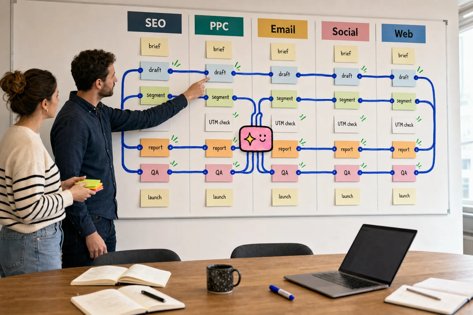 AI adoption is most useful when it redesigns repeated workflow steps, not when it pretends to replace channel strategy. AI adoption is most useful when it redesigns repeated workflow steps, not when it pretends to replace channel strategy.